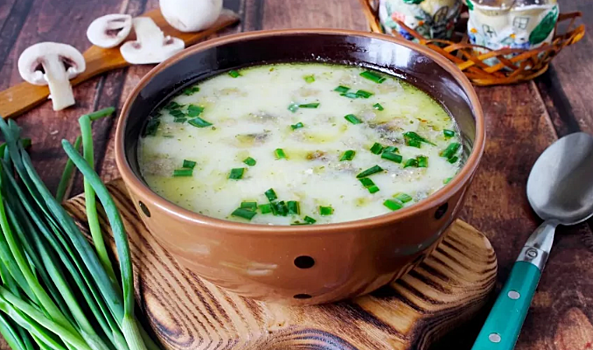 Приготовим постный овощной суп из шампиньонов за 30 минут, чтобы не набрать лишний вес