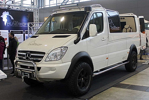 Посмотрите на роскошный Mercedes-Benz Sprinter с кузовом «ландо»