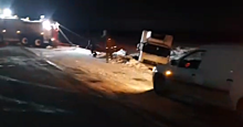 На трассе в Оренбуржье полицейские помогли водителю грузовика