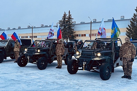 Костромская область передала в зону спецоперации экспериментальные багги-вездеходы