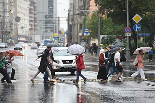 Сильные дожди пройдут в Московском регионе в течение недели