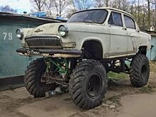 Кто-то превратил ГАЗ-21 «Волга» в самый бесполезный бигфут