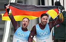Германские саночники Вендль и Арльт стали олимпийскими чемпионами в двойках