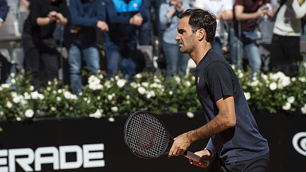Федерер отыграл 2 матчбола и вышел в 1/4 финала турнира в Риме