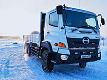 Компания Hino испытала обновлённые грузовики 500 FM и 300 в условиях