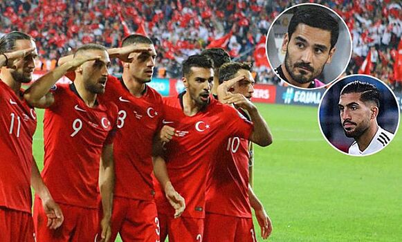 Двух игроков сборной Германии обвинили в поддержке войны в Сирии