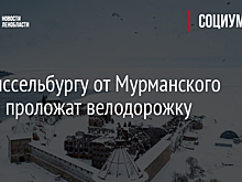 К Шлиссельбургу от Мурманского шоссе проложат велодорожку