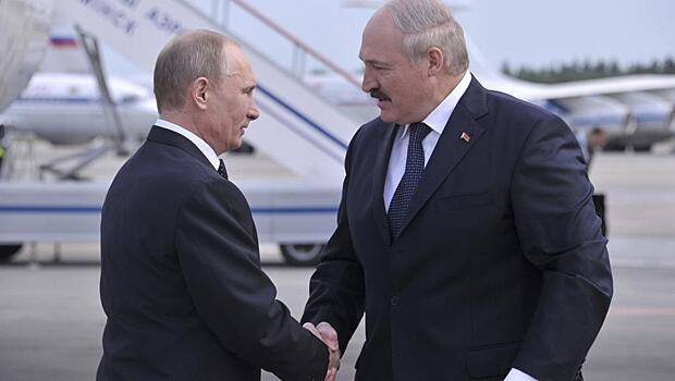 Путин напомнил Лукашенко о создании Союзного государства