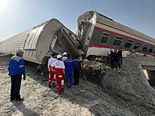 В Иране 10 человек погибли в результате схода поезда с рельсов