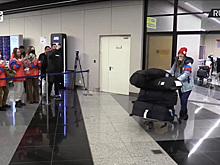 Возвращение призеров Олимпийских игр в Москву попало на видео