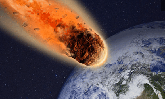 Ученые показали столкновение астероидов с Землей