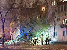 Губернатор Бабушкин: при обрушении дома в Астрахани погибла женщина