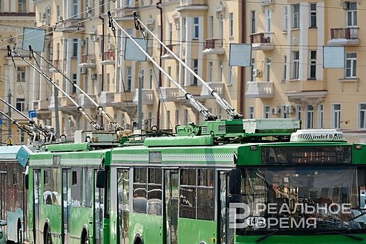 В Казани повреждена контактная сеть — остановлены трамваи №1, 6 и троллейбус №13