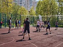 Молодогвардейцы района Крюково провели большой турнир по волейболу