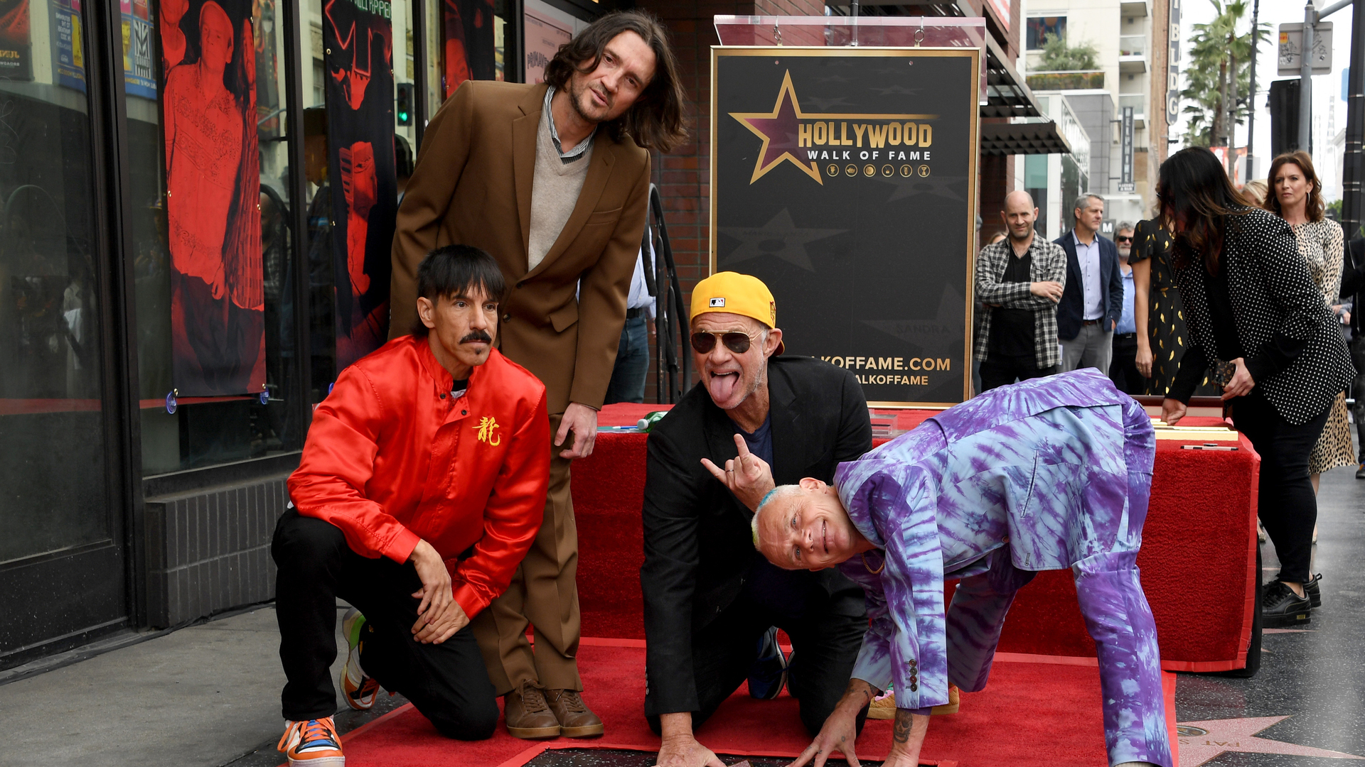 Энтони Кидис, Джон Фрушанте, Чед Смит, Майкл Балзари