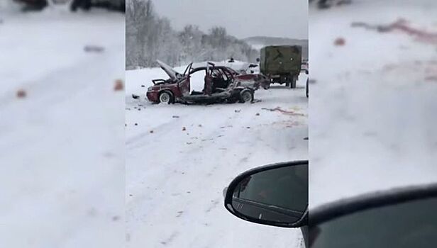 Пятилетняя девочка погибла в массовой аварии под Заполярным