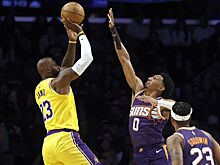 Леброн Джеймс чуть не прервал серию с 10+ очками, которая длится с 2007 года: матч Лейкерс — Финикс от 2 декабря 2025 года