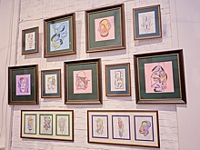 Александр Збруев представил свои рисунки в Столичной Галерее Художников