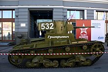 В Ростовской области восстановили подбитый в 1942 году танк Т-26
