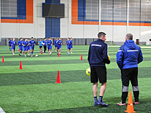 Футбольное покрытие обновил новосибирский центр спортивной подготовки «Заря»