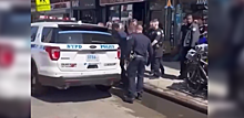 Задержание подозреваемого, устроившего стрельбу в нью-йоркском метро сняли на видео