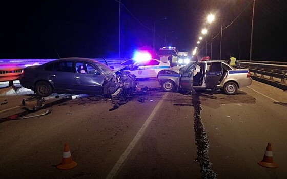 В Касимовском районе произошло ДТП с полицейским автомобилем