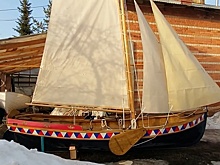 В Калужской области исторический корабль готовится к сплаву по Оке