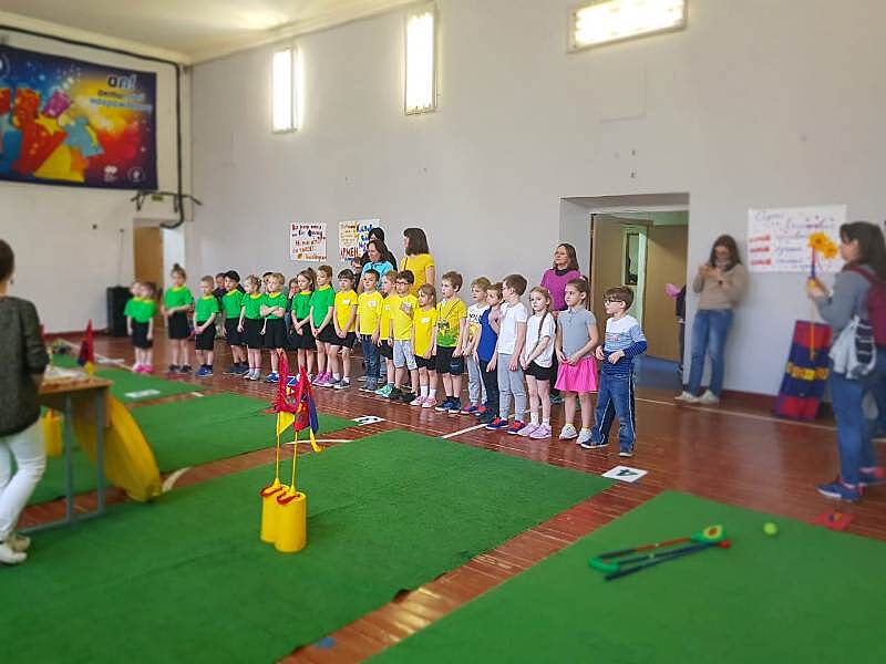 Дошкольники из Куркина заняли третье место на всероссийском турнире по гольфу