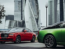 Rolls-Royce сделал особый Wraith в честь ночной Москвы