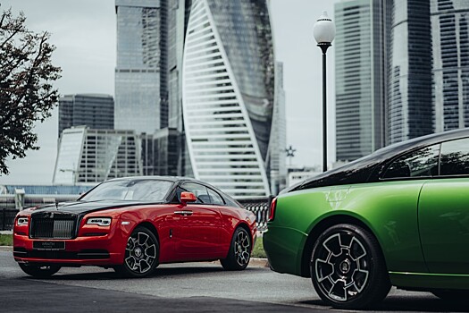 Rolls-Royce сделал особый Wraith в честь ночной Москвы