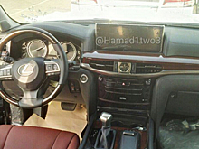2016 Lexus LX попал на фото