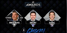 Сакик, Брисбуа и Друри – претенденты на приз лучшему генменеджеру сезона НХЛ
