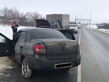 Юный водитель «Гранты» пострадал в ДТП с «Патриотом» под Саратовом