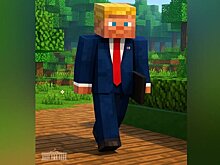 Белый дом опубликовал фотографию Трампа в виде персонажа из Minecraft