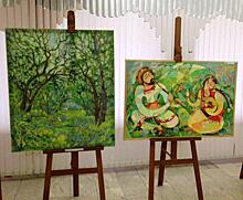Выставка картин педагогов начала работу во Дворце творчества на Шкулева