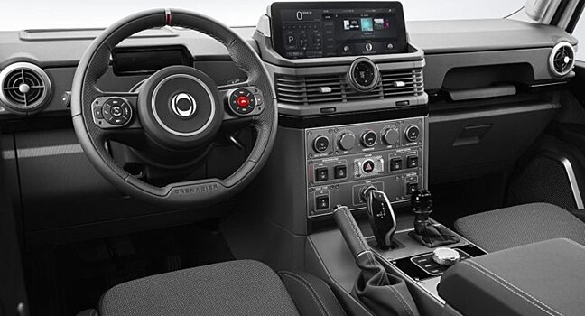 Внедорожник Ineos Grenadier представил свой брутальный технологичный салон