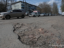 В Омске ремонтируют 10 дорог