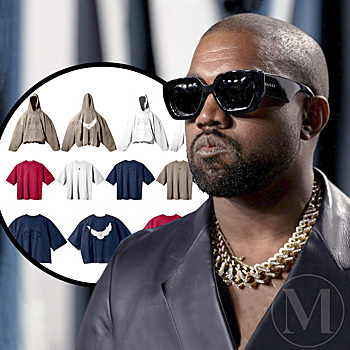 Канье Уэст неожиданно показал коллекцию Yeezy и Balenciaga для Gap