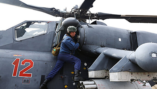Росгвардия купит транспортно-боевой вертолет Ми-35М