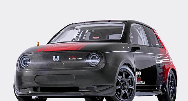 Электромобиль Honda-e превратили в болид для драг-рейсинга