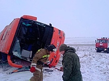 В ДНР перевернулся пассажирский автобус, следовавший в Севастополь