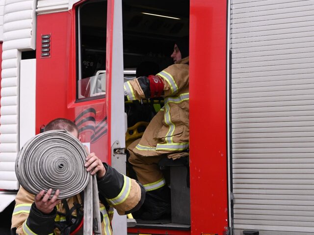 Возгорание произошло в столичном ТЦ «Метрополис»