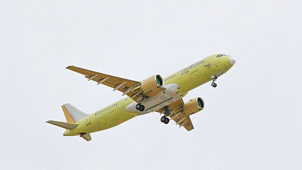 Импортозамещенный опытный МС-21 налетал более 70 часов