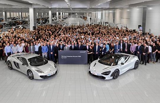 McLaren начал серийное производство спортивного купе 720S