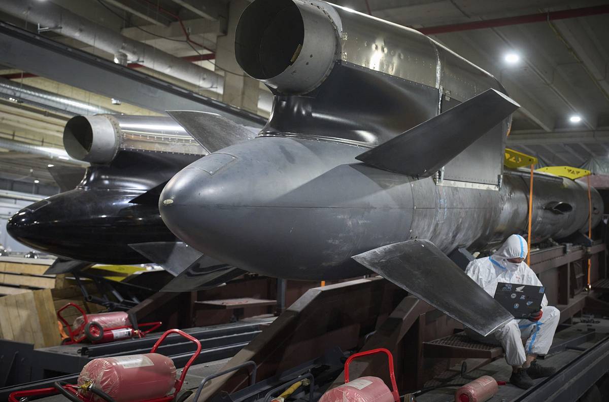 На Украине показали производство ракет Фламинго