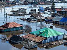 В Ишиме из-за паводка введен режим ЧС