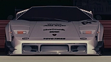 Liberty Walk показала тизер Lamborghini Countach с тюнингом в стиле Need For Speed