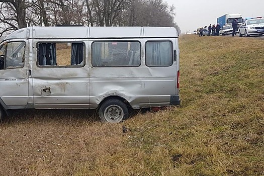 В ДТП с пассажирской «Газелью» в Кабардино-Балкарии пострадали четыре человека