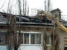 В Воронеже обрушилась крыша пятиэтажки