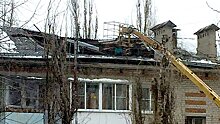 В Воронеже обрушилась крыша пятиэтажки
